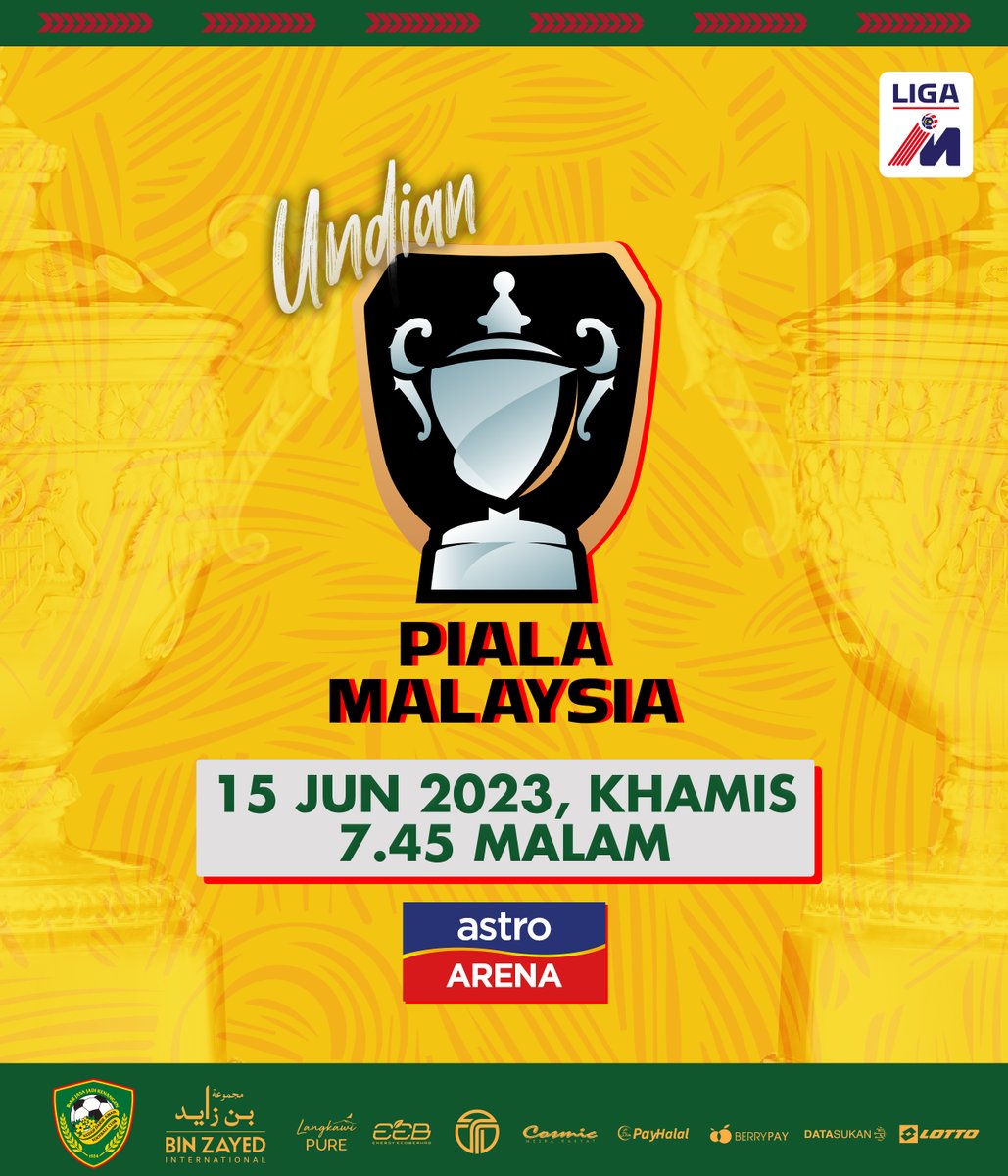KEDAH DARUL AMAN FC on Twitter "Saksikan undian Piala Malaysia jam 7.