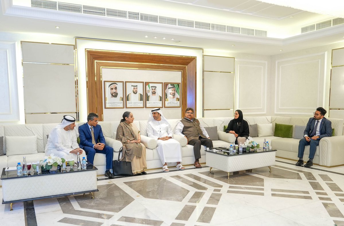 AmbTrigunayat's tweet photo. An indepth interaction on a strategic dialogue between experts of  #ICWA and #ECSSR on geopolitics ,bilateral relations and the way ahead between two real strategic partners #India and the #UAE .Happy to have been part of it .
@MEAIndia
@PMOIndia @UAEembassyIndia @HHShkMohd https://t.co/hoivdQtPHT