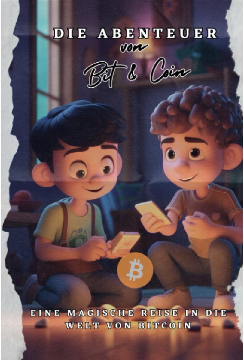 21Walletstreet's tweet photo. Mega Cool 🤩🧡 #BITCOIN #study for #Kids Bit & Coin #Kinderbuch #thanx 🙏🏻 @BitTornado1 #availabel #amazon -> ab in den Warenkorb 💪 https://t.co/YOtU31qB78