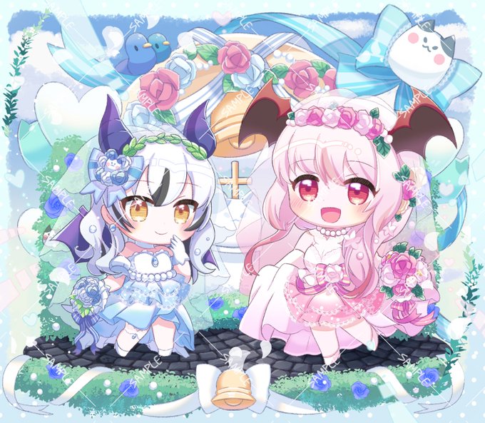 今月もみのりちゃん【 】のお写真のお手伝いをさせていただきました! 是非みのりちゃんとぴこすけちゃんのウエディングドレス姿をご覧になって頂きたいですよろしくお願いいたします!