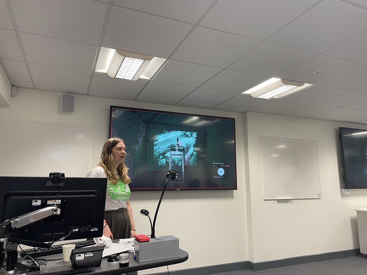 <a href="/SophieHuckfield/">Sophie Huckfield (She/They)</a> starting off the ‘Ecologies of Labour’ symposium with a fascinating discussion of the luddites’ struggles against alienated labour 🙌🏼🫶🏼 #ladyludd #Ecolab23 #ecology #AcademicChatter <a href="/NTUSocSciences/">NTU School of Social Sciences</a>