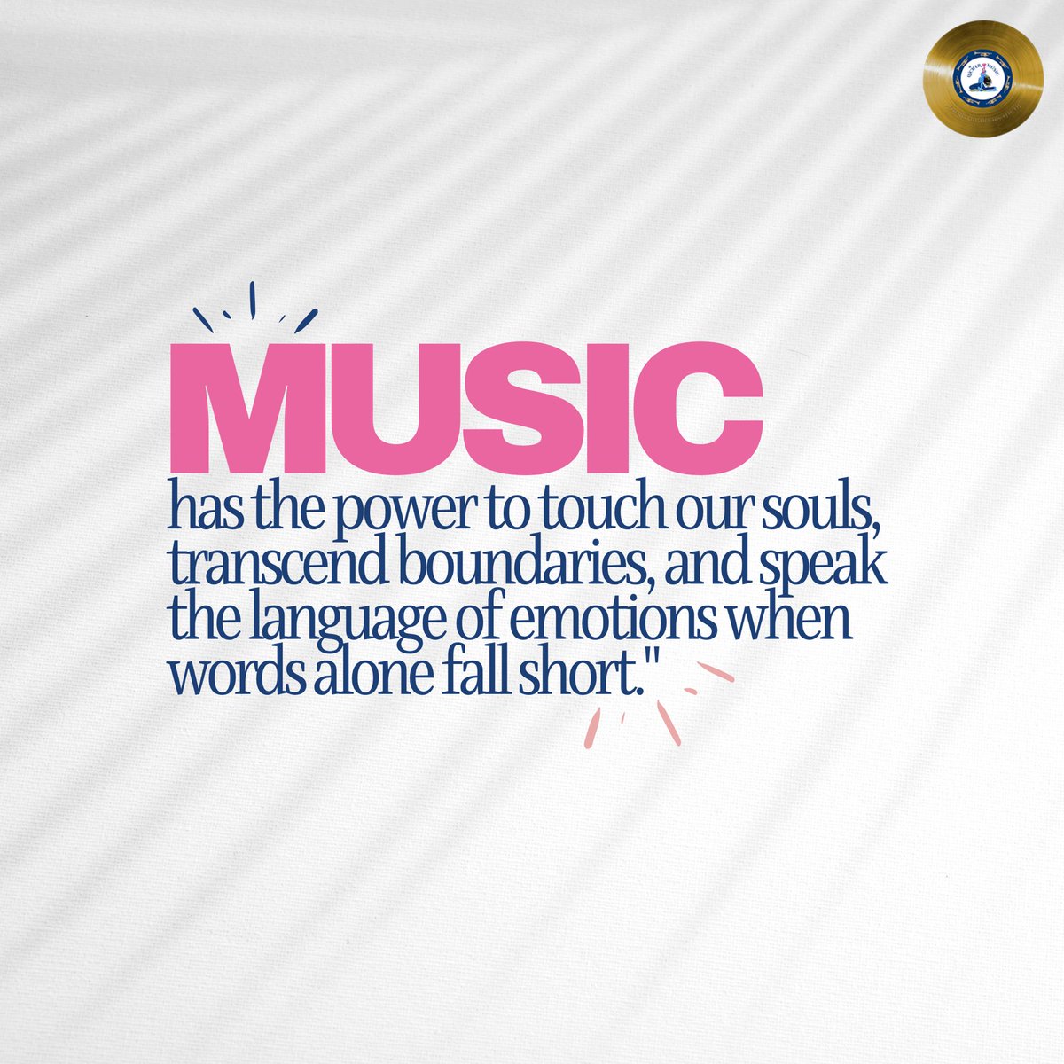 Sometimes music speaks what you feel inside.

#lucifermusic #thoughtfulthursdayquotes 

•
•

#madeofsongs #moodmusic #musicquote #musicquotes #musicquotesforeveryday #musicfan #musicfans #music #musicvideo #musicstudio