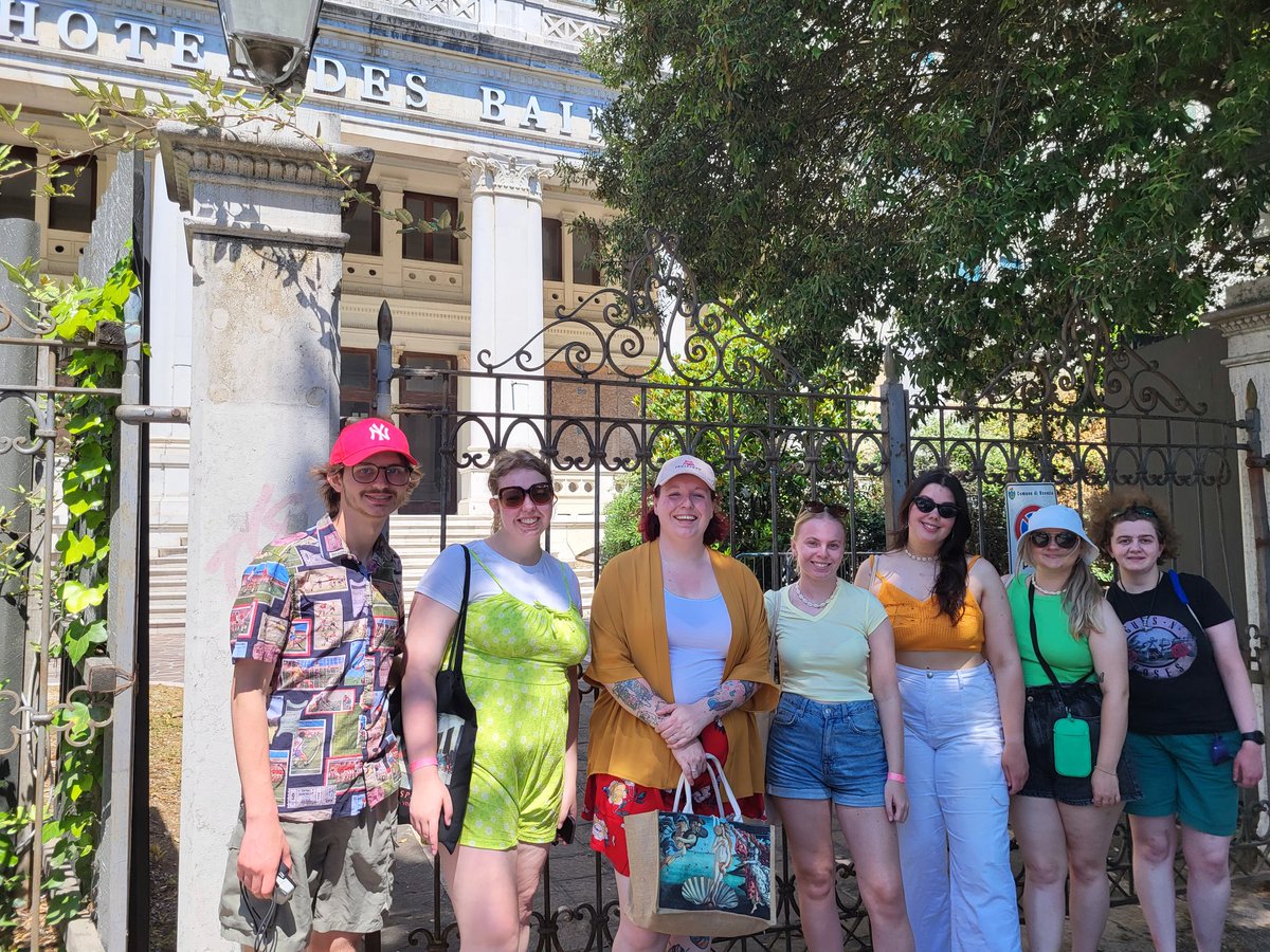 Dr Whitney Standlee (@was925) on Twitter photo Teaching our module International Explorations in #Venice and made the journey to Lido with students to the setting of Thomas Mann's Death in Venice, where we read out extracts. <a href="/EngLitUoW/">English Literature UoW</a> @UoWriting <a href="/MediaCultureUoW/">Media, Film & Culture UoW</a> Teaching our module International Explorations in #Venice and made the journey to Lido with students to the setting of Thomas Mann's Death in Venice, where we read out extracts. <a href="/EngLitUoW/">English Literature UoW</a> @UoWriting <a href="/MediaCultureUoW/">Media, Film & Culture UoW</a>
