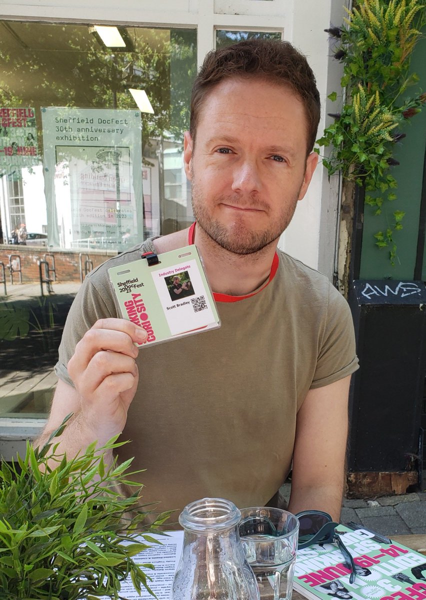 NorthernHeartF's tweet image. We&apos;re here! 

@sheffdocfest 

#SheffDocFest2023