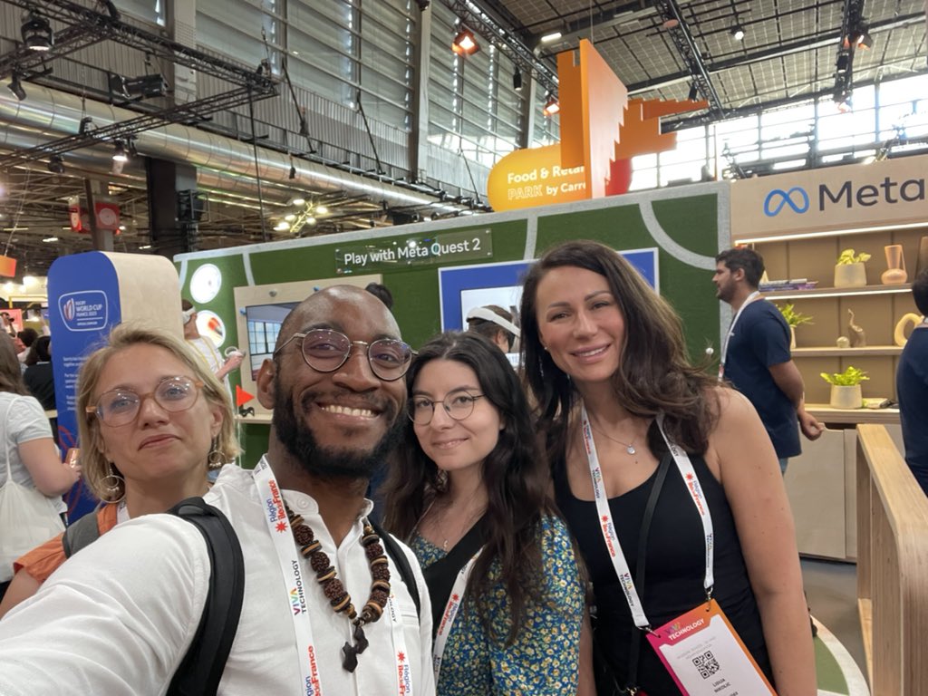 MickaelGarime's tweet photo. Ma 1ère #Vivatech avec l’@IIMparis ! 
@nlidija @VivaTech https://t.co/Oawaxiz8Ue