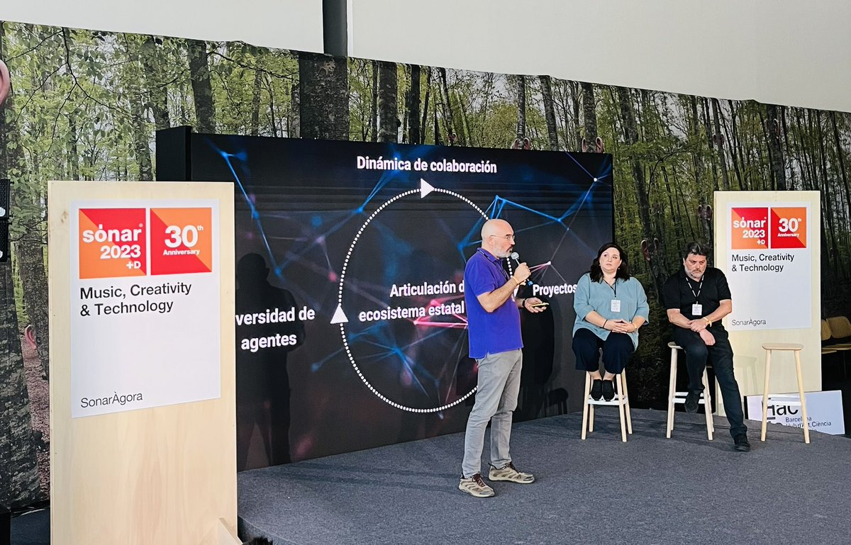 nuria_manchado's tweet image. .@Red_ACTS es presenta aquest matí al @sonarplusd @SonarFestival, una xarxa interdisciplinar promoguda per la @UOCuniversitat, @HacTeBCN i la @fdnc_es. Molt 🔝 el programa pilot GRAPA, impulsat per @Hangar_org.

#Sónar30 #SónarPlusD