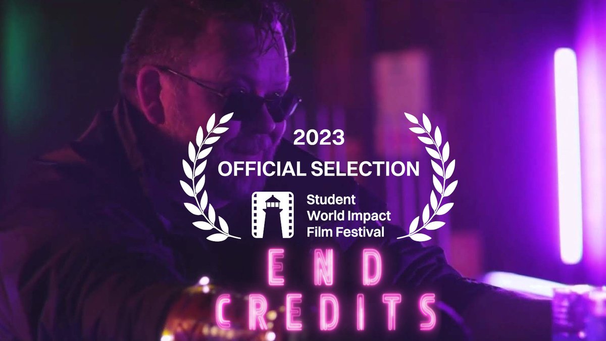 BeagleBomber's tweet photo. End Credits has been selected and nominated for Best Short Film at the Student World Impact Film Festival! @lightfilmorg https://t.co/PQ0Bv4Vgs2