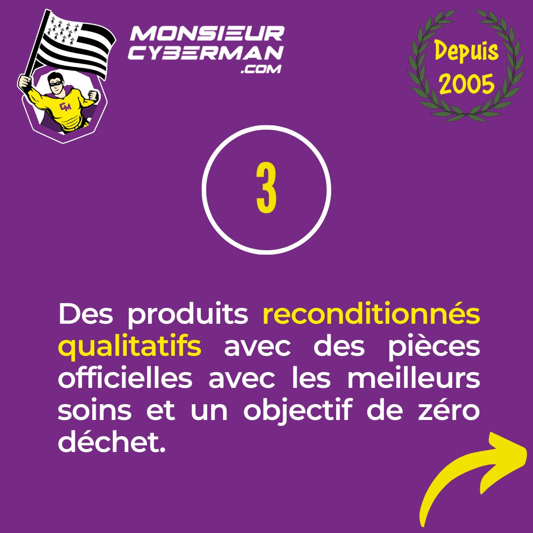 💰Économisez 70% avec #garantie 1 an ! Achetez chez #MonsieurCyberMan et profitez de produits #reconditionnés de qualité supérieure. 

#Lenovo #dell #acer #fujitsu #HP