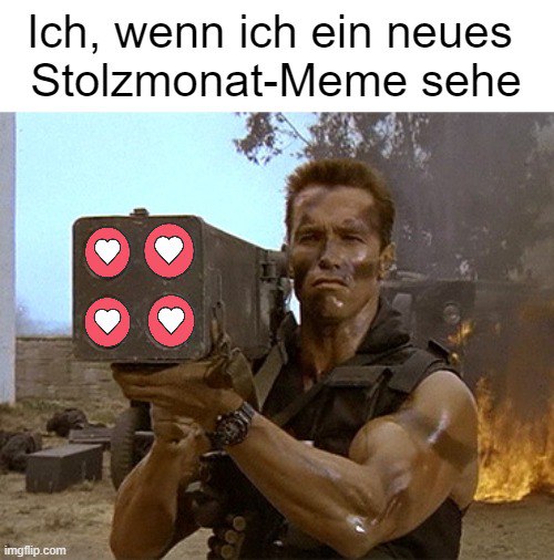 Bin kräftig am liken und folgen. Ob ich die 100 Follower in diesem grandiosen #Stolzmonat noch voll bekomme? Bitte helfen Sie mir! #Vernetzungstweet