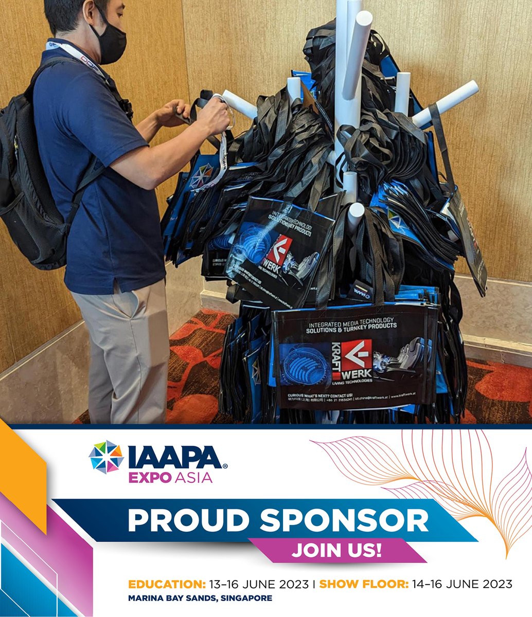 Proud #GoldSponsor of this year's @IAAPAHQ Expo Asia in Singapore. Have you grabbed your KLT expo bag yet? 🙂

We wish everyone a great time at the show floor & are looking forward to seeing you there! #IAAPAExpoAsia2023 #IAAPA