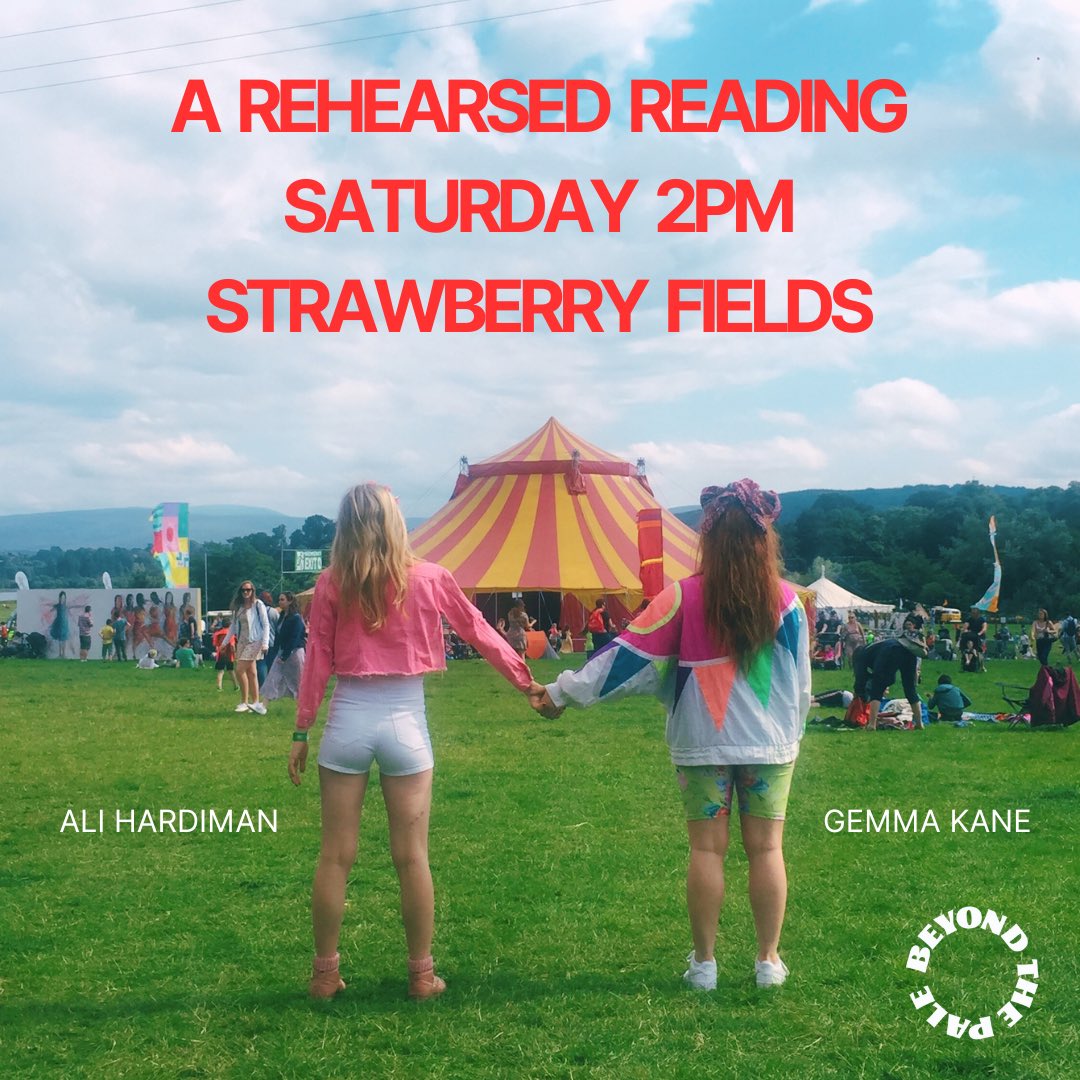 Heading to @BeyondThePaleIE this weekend? Don’t miss a rehearsed reading of ELECTRIC written by and starring our #GSAgrad @AliHardiman1 ✨ Taking place at 2pm Saturday in Strawberry Fields, don’t forget your sunscreen! ☀️🍓