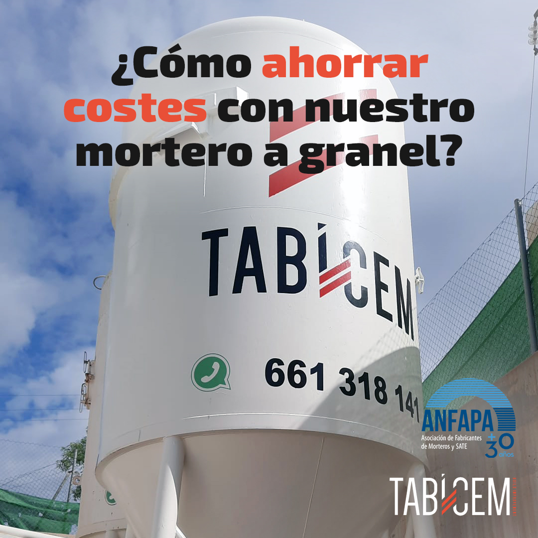 tabicem's tweet photo. 🤔 ¿Cómo AHORRAR costes con nuestro mortero a granel?

Gracias a nuestra dilatada experiencia como fabricantes, en Tabicem Build Improvement SL hemos desarrollado un mortero a granel capaz de producir menos mermas que la competencia directa. https://t.co/zIhGlwQlRp
