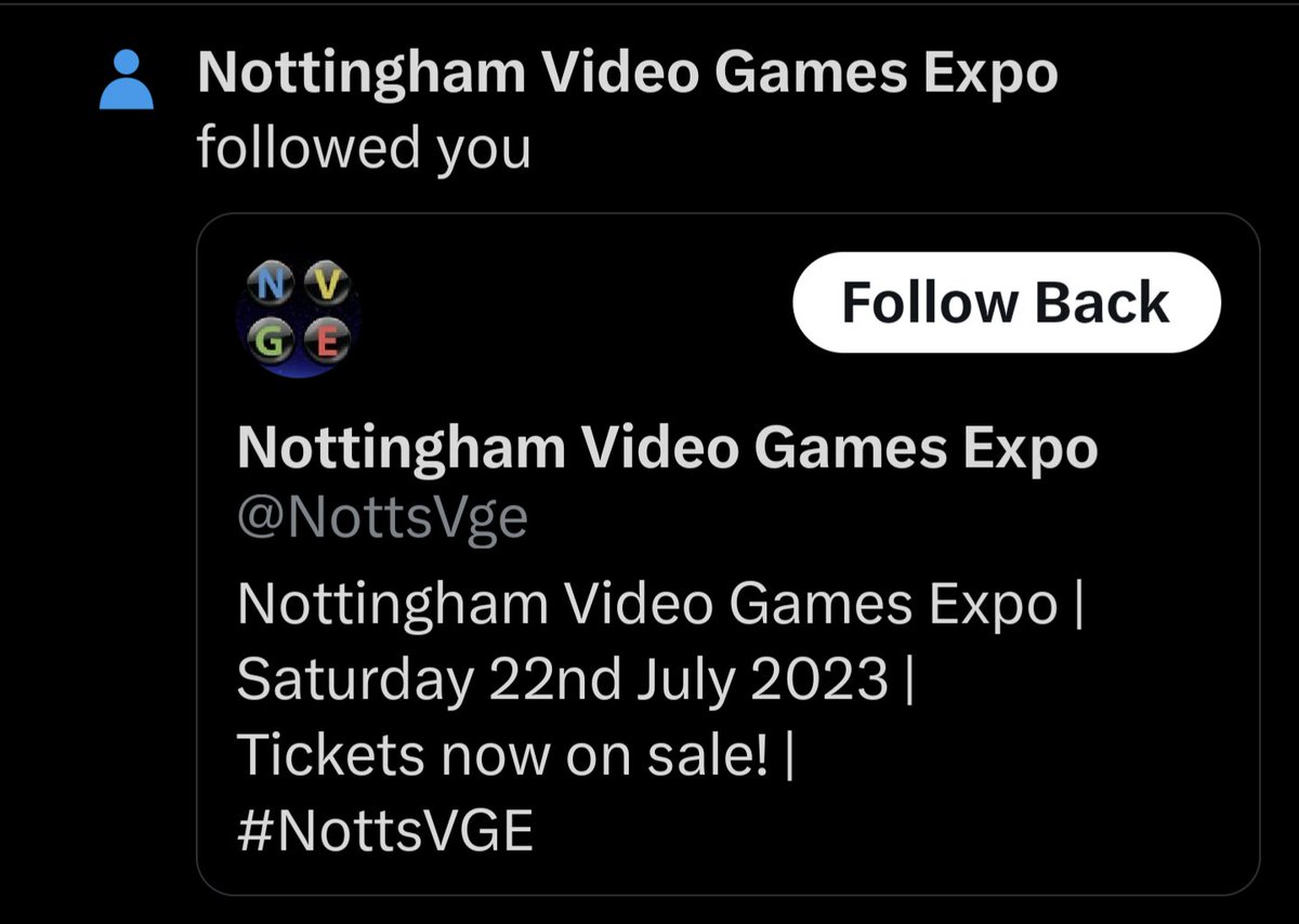 thank you for the follow @NottsVge but unfortunately i live in the usa