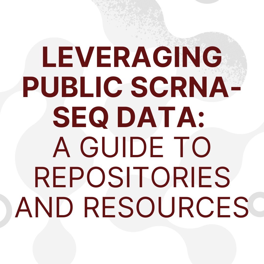 Remember that we have a blog post, where we take you through some of the key publicly available scRNA-seq resources and show you how to start searching for scRNA-seq public data! Read it here: bit.ly/41ZQHmT #singlecell #scRNAseq