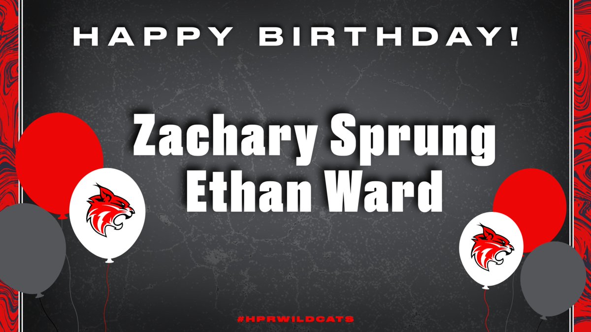 Happy Birthday! 🎂 #hprwildcats #TopofNJ #hpwildcatpride