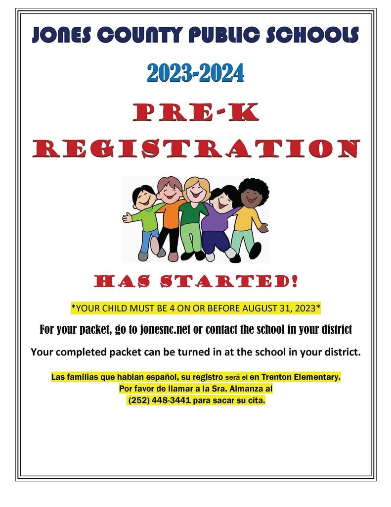 PreK Registration is still open.