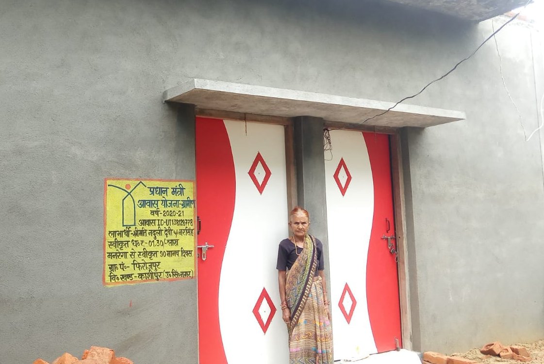 pradhan mantri awas yojna (gramin) FY-2020-21 ke antargat Mrs. Naduli Devi W/O Nar Singh Gram Firozpur block kashipur Disst. U.S. Nagar ka awas nirman <a href="/PMOIndia/">PMO India</a> <a href="/Pmayg_Official/">PMAY-G Uttarakhand (official)</a> @cdoudhamsinghnagar #pmayg #pmayrural #NarendraModi