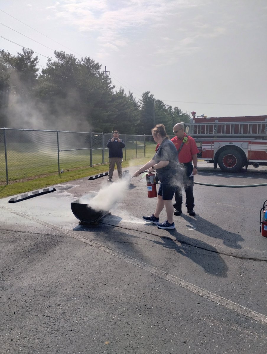 SITEXCorp's tweet photo. Safety for our team is top priority! Thank you to the Henderson County Fire Department for this week’s fire extinguisher training at SITEX. https://t.co/WBDJoN7M5B