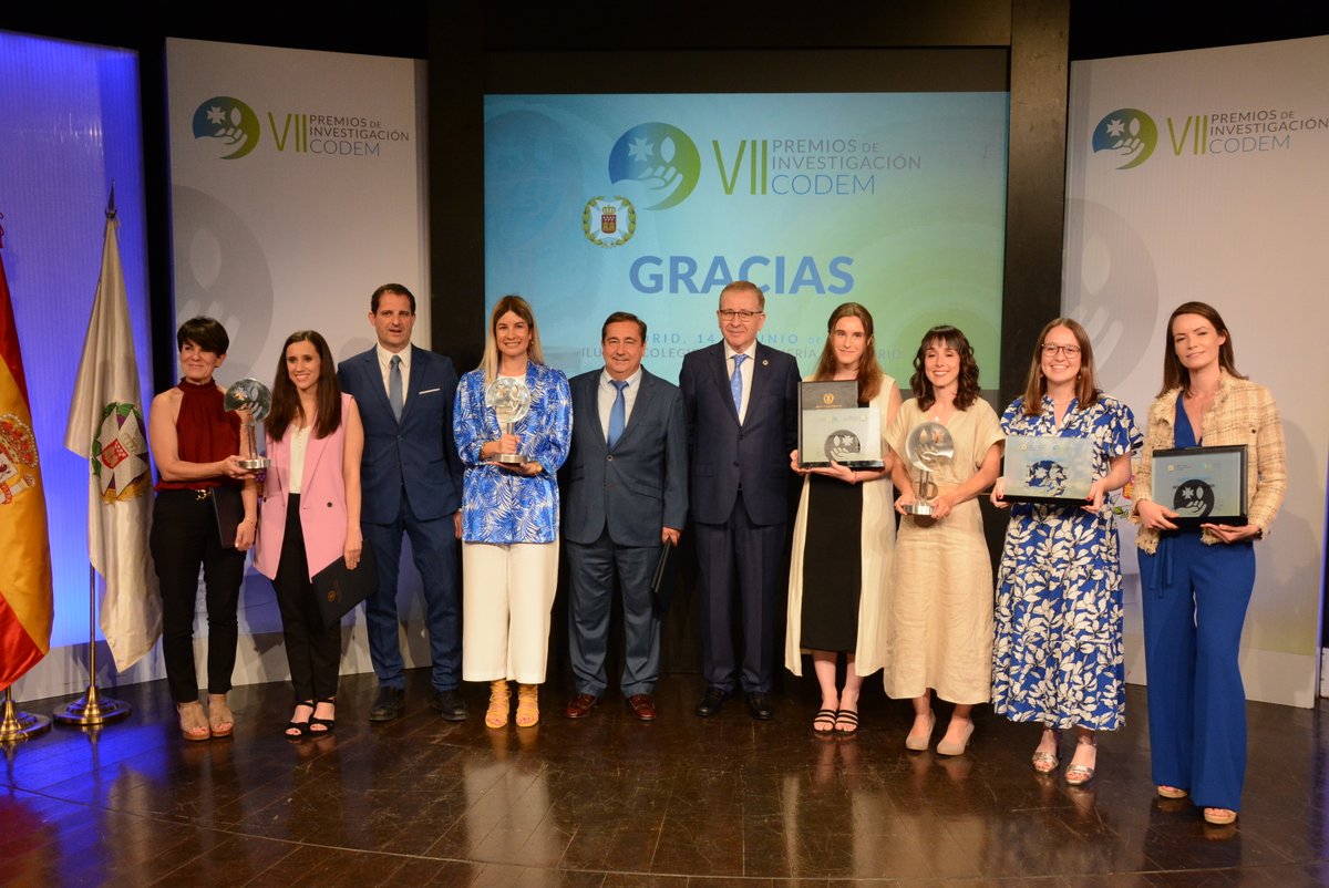 CODEMmadrid's tweet photo. .@MadridCODEM entrega sus VII #PremiosCODEM2023 con récord de participación de trabajos
Un total de 12 trabajos han resultado finalistas y 6 de ellos han logrado alguno de los premios principales, dotados con 12.300€
📰Te contamos todos los detalles
https://t.co/qPIs6cM0yW https://t.co/dnM7dLBDCE