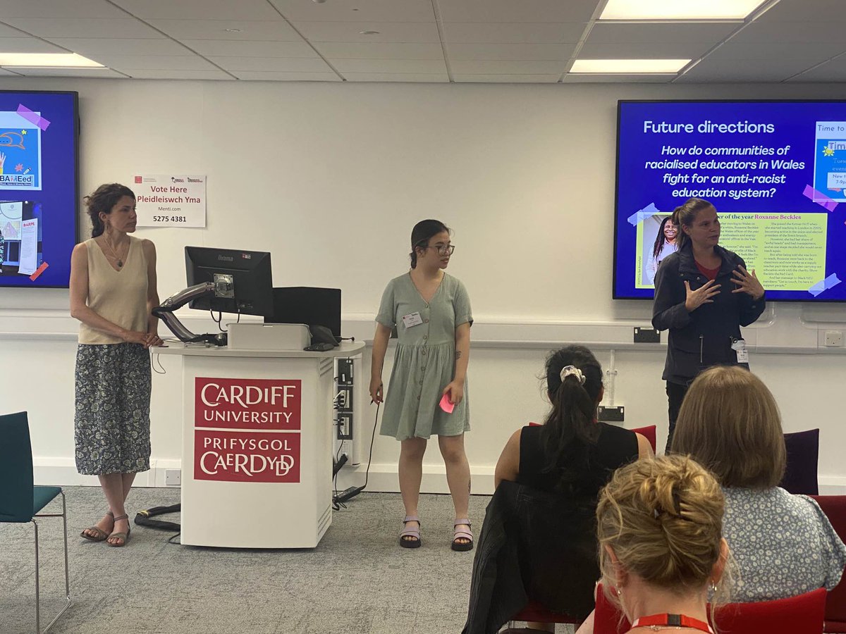 BBCardiffUni's tweet photo. Then we've got Penny Dinh, Alice Essam from @cardiffuni, and Hannah Schipper from @BristolUni at the second panel who shared their expertise and insights with us. #BB2023

@CardiffDA https://t.co/iSJduzc5Ek