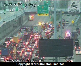 FATAL CRASH: IH-45 Gulf Freeway heading Southbound At Beltway 8-South!