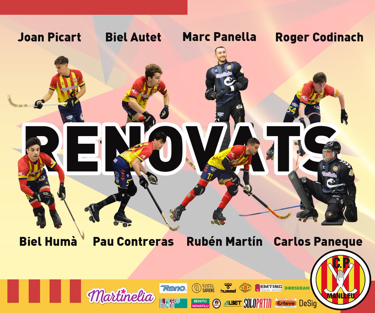 Renovats!

Grans notícies, Joan Picart, Biel Autet, Marc Panella, Roger Codinach, Biel Humà, Pau Contreras, Rubén Martín i Carlos Paneque renoven pel Martinelia C.P. Manlleu!

Gràcies cracks!