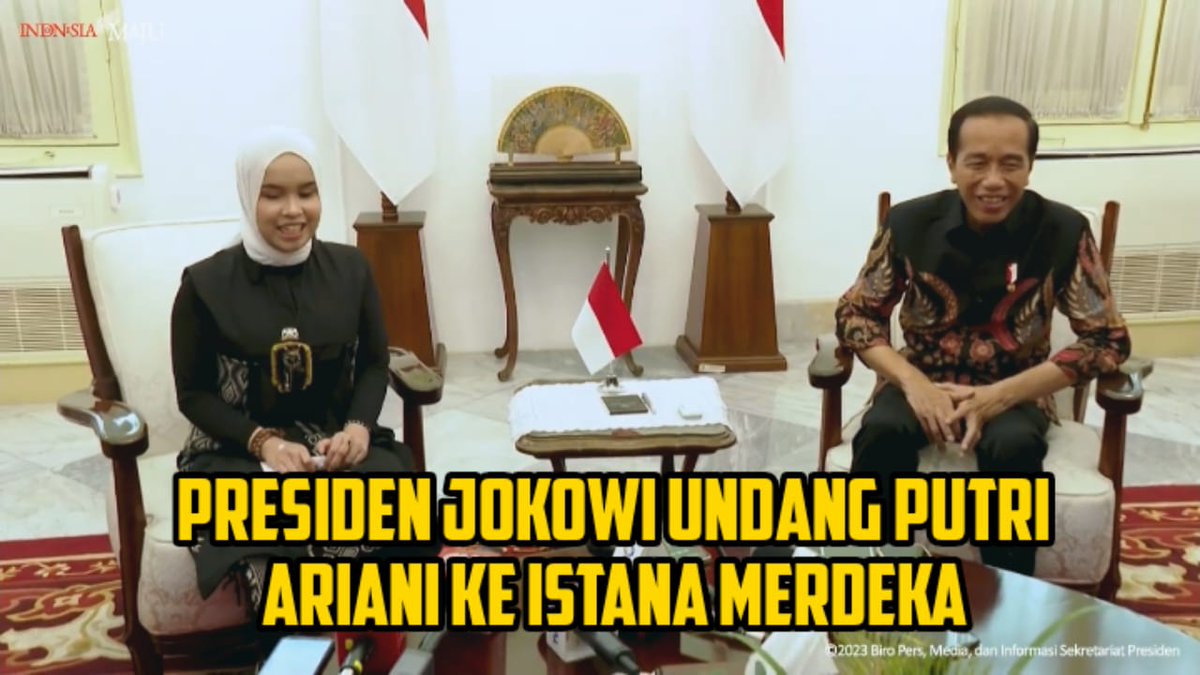 siupdate08's tweet photo. #indonesia #president #jokowi #putriariani #siupdate
Check Youtube SI UPDATE
⬇️⬇️⬇️⬇️⬇️⬇️⬇️⬇️⬇️⬇️⬇️
https://t.co/m2hIsVuIGA https://t.co/d4Y13S2bmy