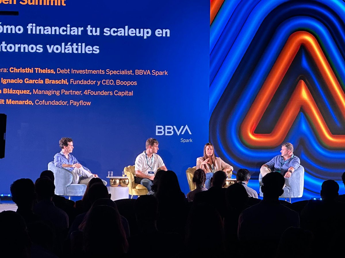 Los invitados:
🗣️<a href="/jgbraschi/">Juan Ignacio Garcia Braschi</a>, Fundador y CEO, <a href="/Booposco/">Boopos</a>
🗣️<a href="/PauBSBS/">Paula Blazquez</a>, Managing Partner en <a href="/4FoundersCap/">4Founders Capital</a>
🗣️<a href="/BMenardo/">Benoit Menardo</a>, Cofundador de <a href="/Payflow_es/">Payflow (YC S21)</a> 

#OpenSummit
