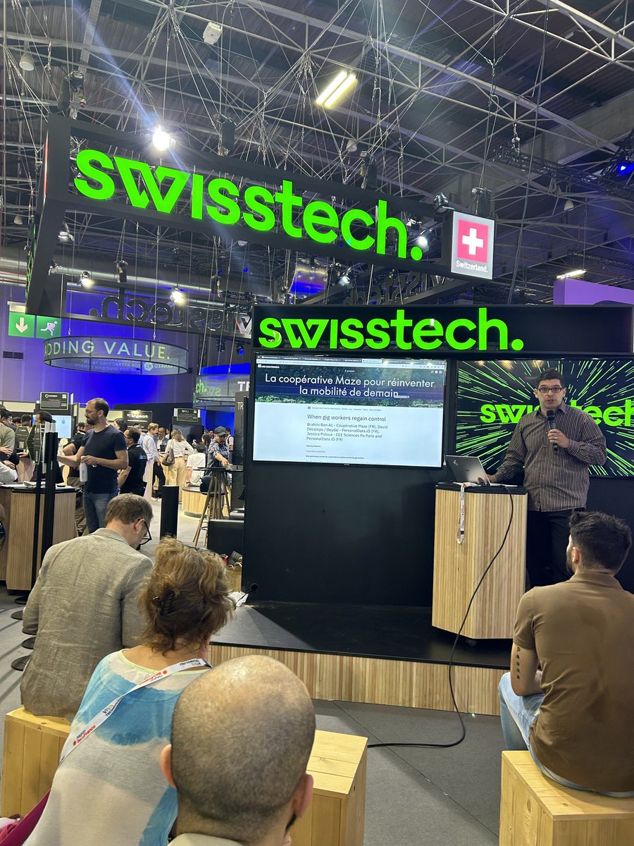 @podehaye@mathstodon.xyz (@podehaye) on Twitter photo Proud of presenting the #citizenscience work done on reverse engineering Uber's algorithms with <a href="/PersonalDataIO/">PersonalData.IO</a>, <a href="/HestiaLabs/">HestiaLabs</a> and Maze.cab cooperative (led by <a href="/BENALIBrahim20/">Ben ali Brahim ⵣ</a>), at <a href="/VivaTech/">Viva Technology</a> in the <a href="/swisstech/">#swisstech</a> pavilion. Proud of presenting the #citizenscience work done on reverse engineering Uber's algorithms with <a href="/PersonalDataIO/">PersonalData.IO</a>, <a href="/HestiaLabs/">HestiaLabs</a> and Maze.cab cooperative (led by <a href="/BENALIBrahim20/">Ben ali Brahim ⵣ</a>), at <a href="/VivaTech/">Viva Technology</a> in the <a href="/swisstech/">#swisstech</a> pavilion.