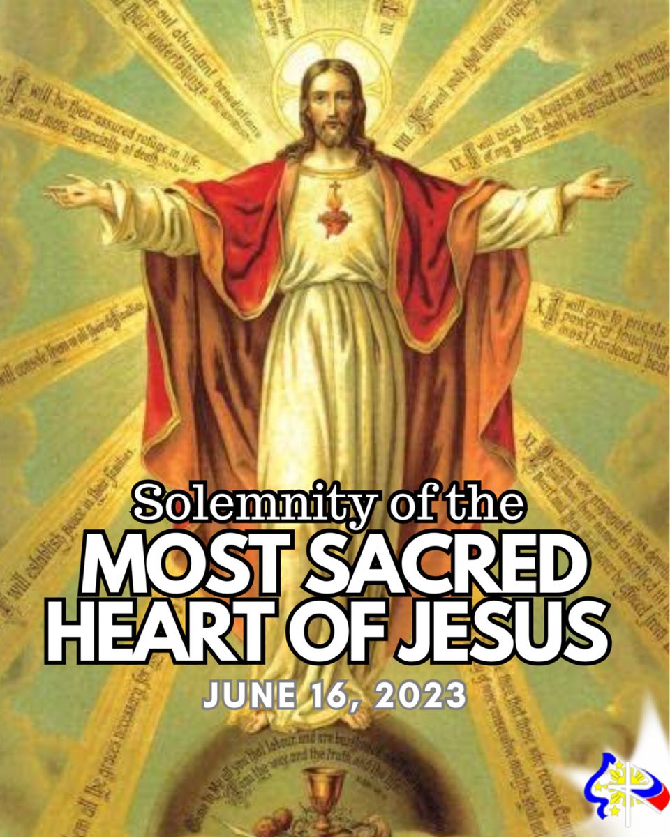 Happy Solemnity of the Most Sacred Heart of Jesus! ❤️ #ThankYouSacredHeart