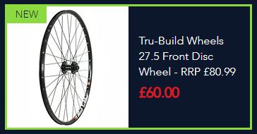 CycleRecycleUK's tweet image. Just arrived
Tru-Build Wheels 27.5 Front Disc Wheel
cyclerecycleuk.com/product-page/t…
#trubuild #wheels #CycleRecycle