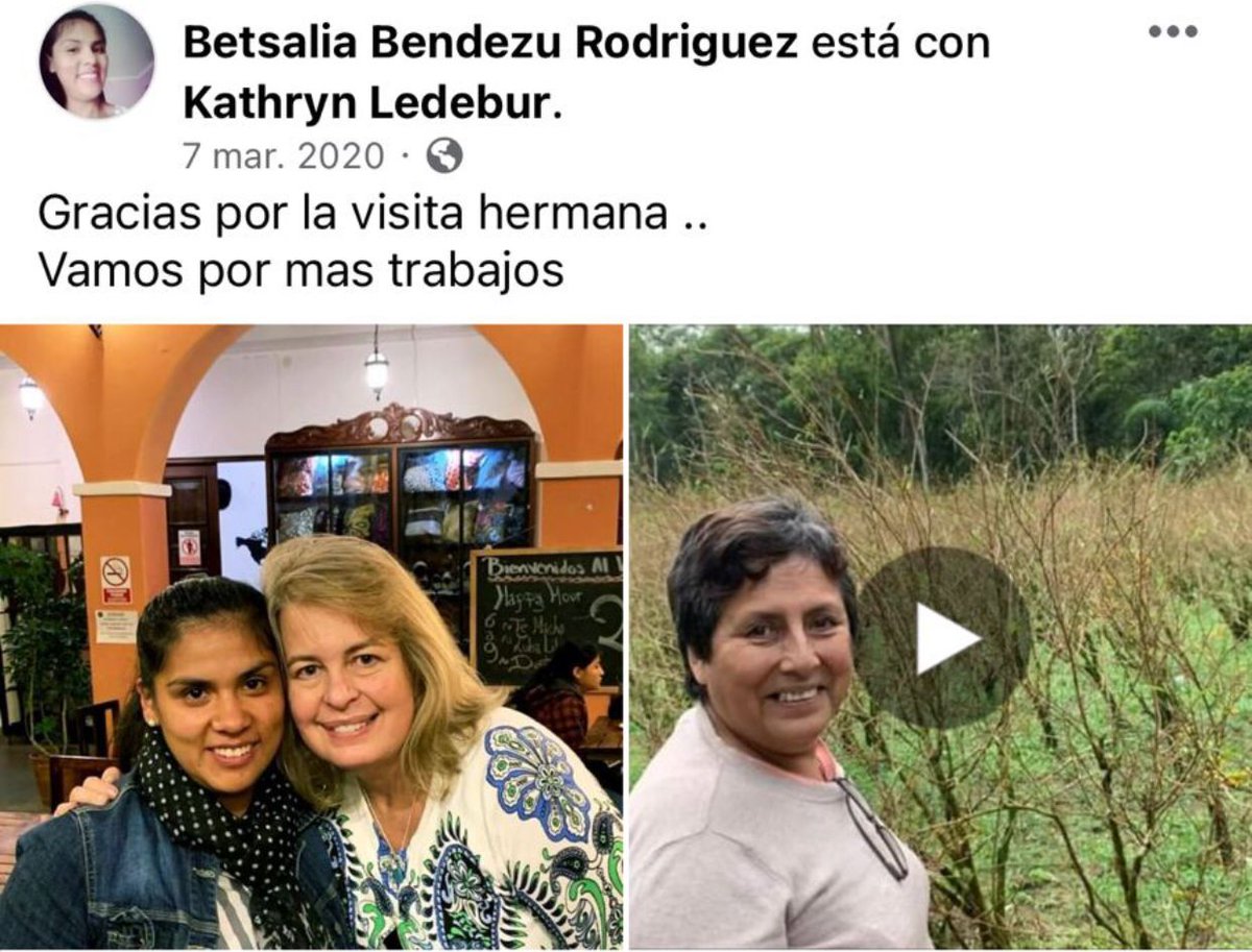 Romy85892717's tweet photo. Atentos #Peru estos sinvergúenzas #ThomasBecker #KathrynLedebur son fieles espias del pedófilo narcoterrorista @evoespueblo están operando en #Peru saquen de su territorio 
@PoliciaPeru @FiscaliaPeru @CancilleriaPeru @FranchyRosa @Jali_Cotrina 
#ComunismoEsMiseriaHambreYMuerte https://t.co/YaxfX9C2lp