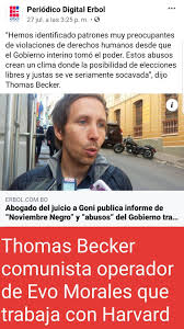 Romy85892717's tweet photo. Atentos #Peru estos sinvergúenzas #ThomasBecker #KathrynLedebur son fieles espias del pedófilo narcoterrorista @evoespueblo están operando en #Peru saquen de su territorio 
@PoliciaPeru @FiscaliaPeru @CancilleriaPeru @FranchyRosa @Jali_Cotrina 
#ComunismoEsMiseriaHambreYMuerte https://t.co/YaxfX9C2lp