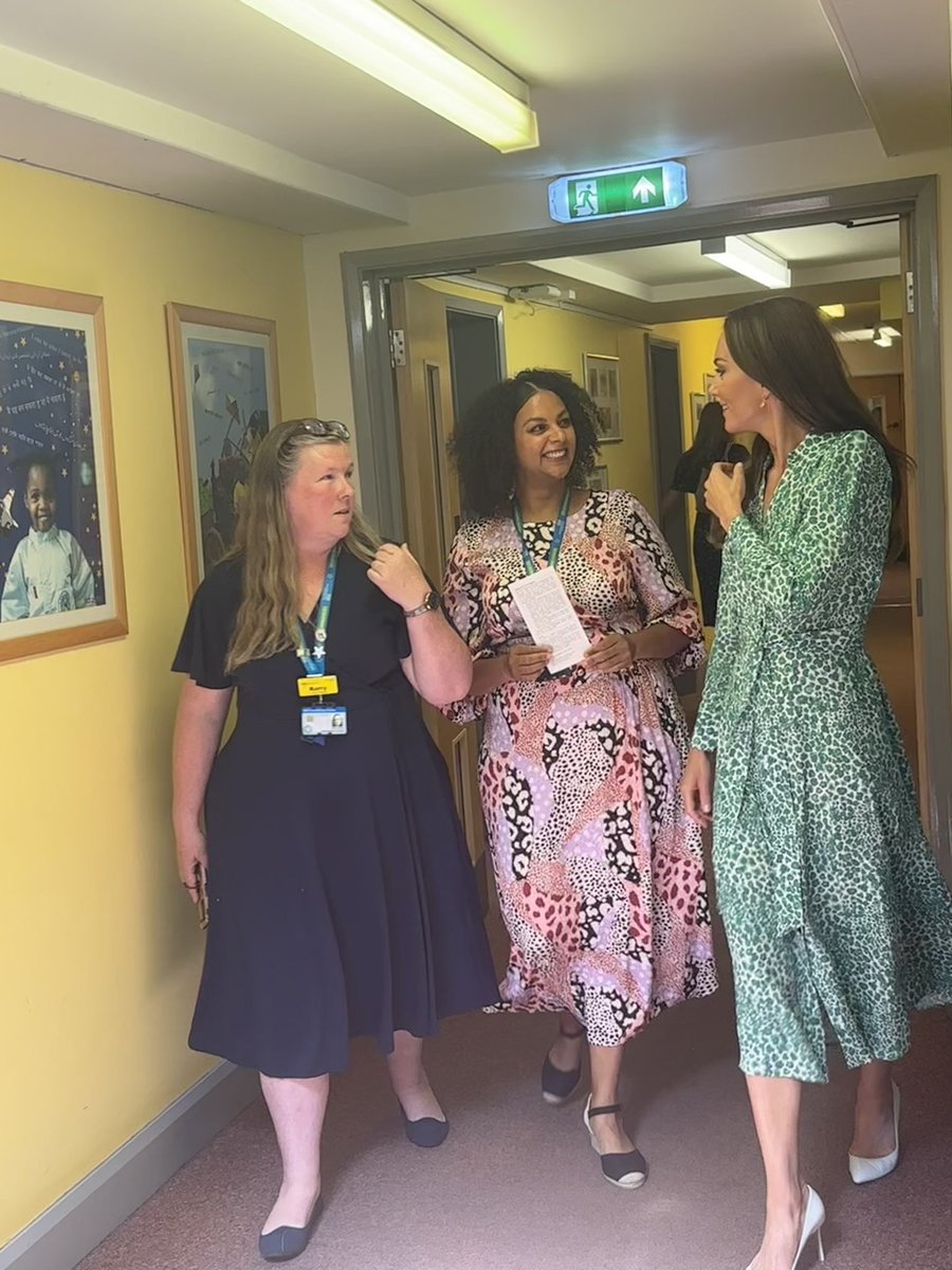 nhsswft's tweet image. Delighted to welcome The Princess of Wales to Riversley Park Children's Centre today. The Princess met some of our Health Visitors and heard about a new study they’re taking part in to trial the use of the Alarm Distress Baby Scale (ADBB), which is funded by @Earlychildhood.