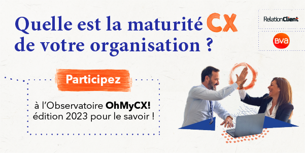🧐 Quelle est la maturité #CX de votre organisation ? Participez à l'Observatoire OhMyCX! 2023 pour le savoir ! 

⭐️Bénéficiez d'un bilan personnalisé de la maturité CX de votre entreprise en répondant à l'enquête juste ici 👉 lnkd.in/eA7YjNxJ

<a href="/Relationcltmag/">Relationclientmag.fr</a>