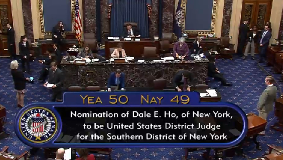 BIG congratulations, <a href="/dale_e_ho/">Dale Ho</a>! An excellent edition to what's already one of the best benches in the country. SUCH good news!