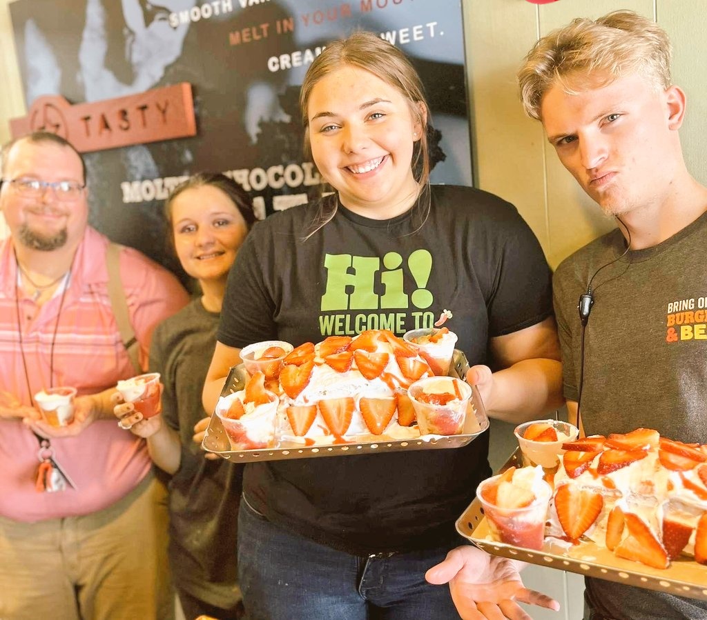 Melanie Hudson (@melanie73946811) on Twitter photo National Strawberry Shortcake Day π π° was a hit!! Had lot's of fun baking my first Strawberry Shortcake for the Team! #chilislove <a href="/abbyleepierson/">abby pierson</a> @leon_copeland National Strawberry Shortcake Day π π° was a hit!! Had lot's of fun baking my first Strawberry Shortcake for the Team! #chilislove <a href="/abbyleepierson/">abby pierson</a> @leon_copeland