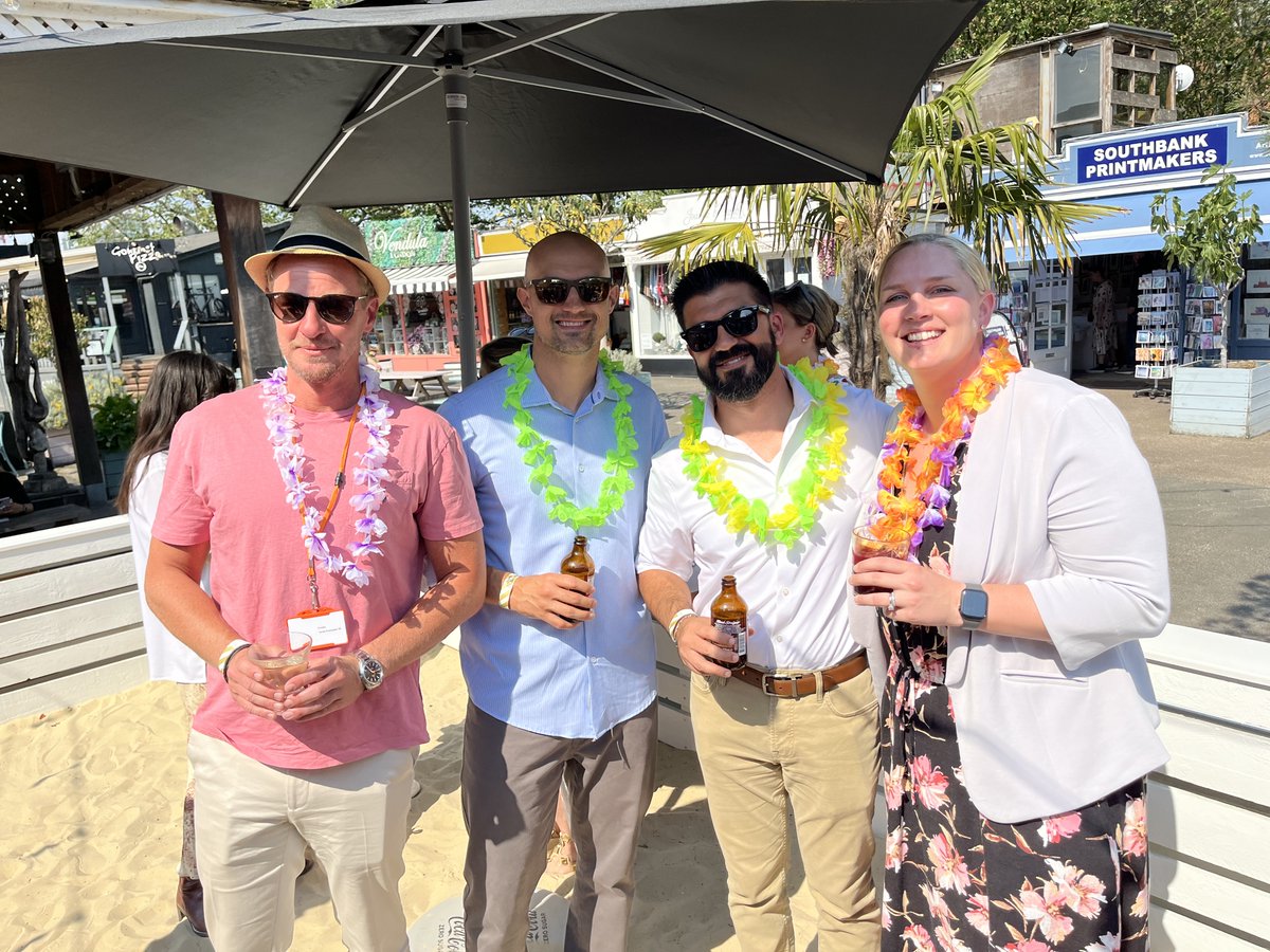 Beach vibes and good times at our London office summer party ☀️🌴🍹

#Forsta #AllTogetherBetter #London