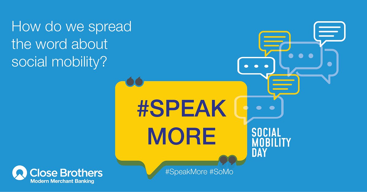 It’s #SocialMobilityDay! 

Our newly formed Social Mobility Network is committed to taking active steps to encourage colleagues to #SpeakMore.

The network welcomed @up_Reach representative David Steel to discuss social mobility.

closebrothers.com/our-responsibi…

#CloseBrothers #SoMo