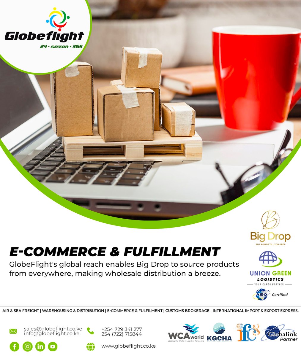 Introducing Big Drop, powered by GlobeFlight! Experience the power of end-to-end fulfillment, connecting global products to retailers everywhere. Get ready to take your business to new heights! ✈️🌍 #BigDrop #GlobalFulfillment #RetailExcellence'