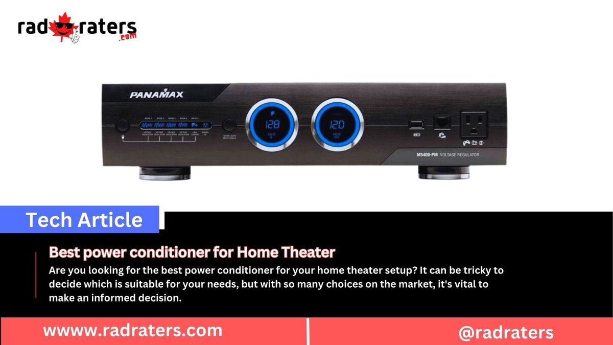 Are you looking for the best power conditioner for your home theater setup? It can be tricky to decide which is suitable for your needs, but with so many choices on the market, it's vital to make an informed decision.
radraters.com/best-power-con…
#powerconditioner #instahifi #hifi