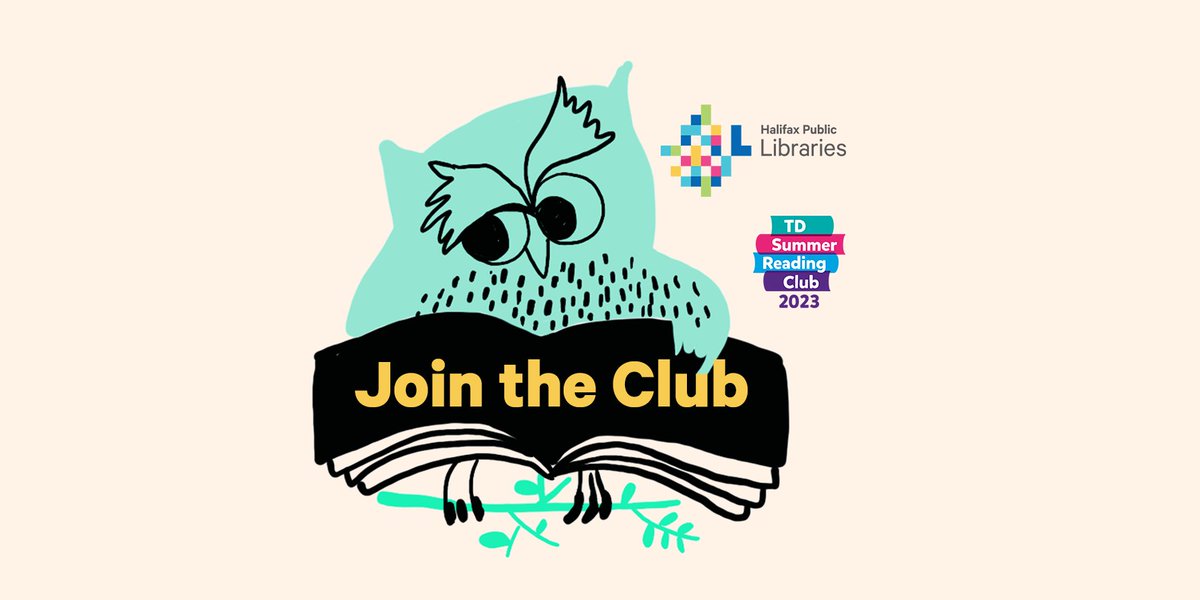 Registration is open NOW through August 31st for the TD Summer Reading Club at Halifax Public Libraries! Sign up or share the news with a young reader, and let this epic summer story begin. bit.ly/467mxBq #TDSRC2023