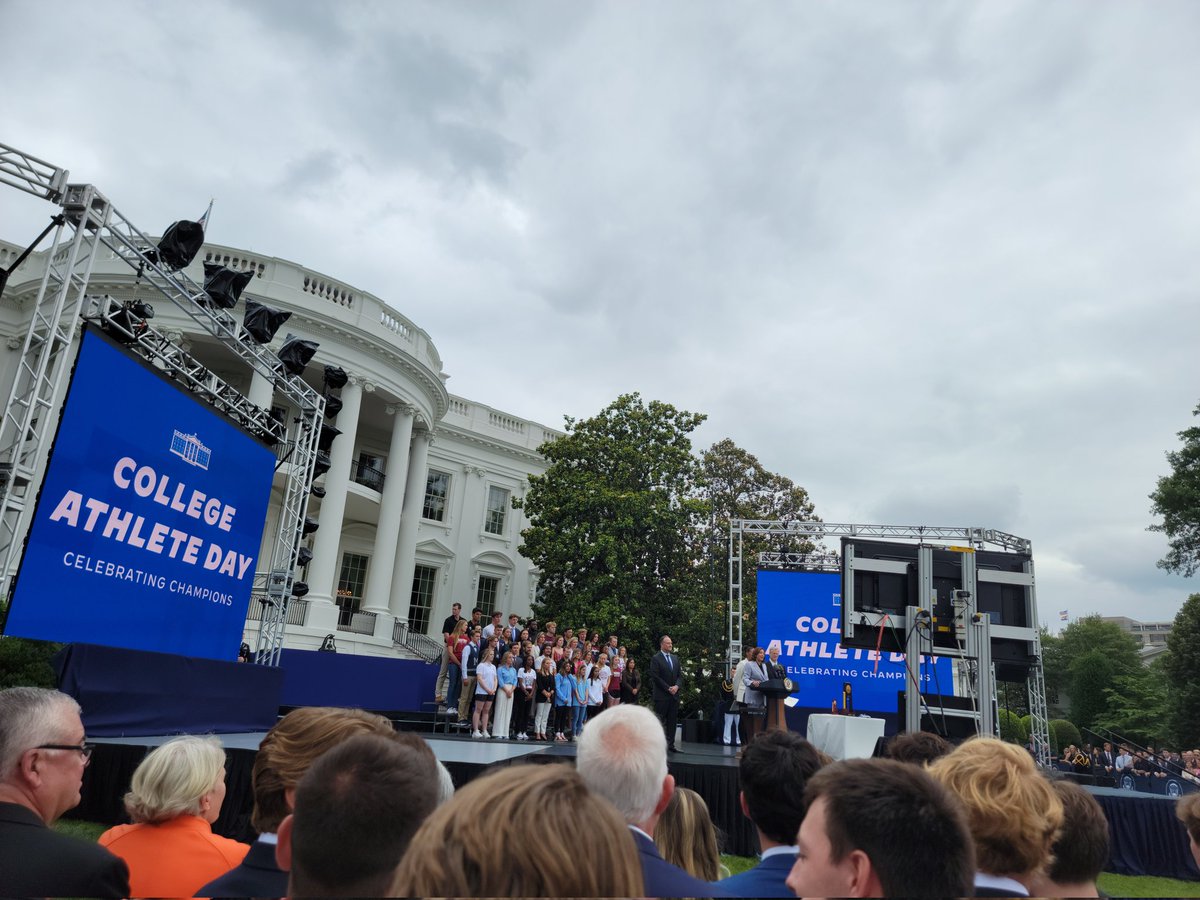 I love celebrating people, and I got to do a lot of that this weekend! I saw two AMAZING people get married; visited the White House to celebrate the <a href="/ncaa/">NCAA</a> National Champions; and watched <a href="/ORUBaseball/">ORU Baseball</a> make it to Omaha! That was a special trip that I'll never forget ❤️