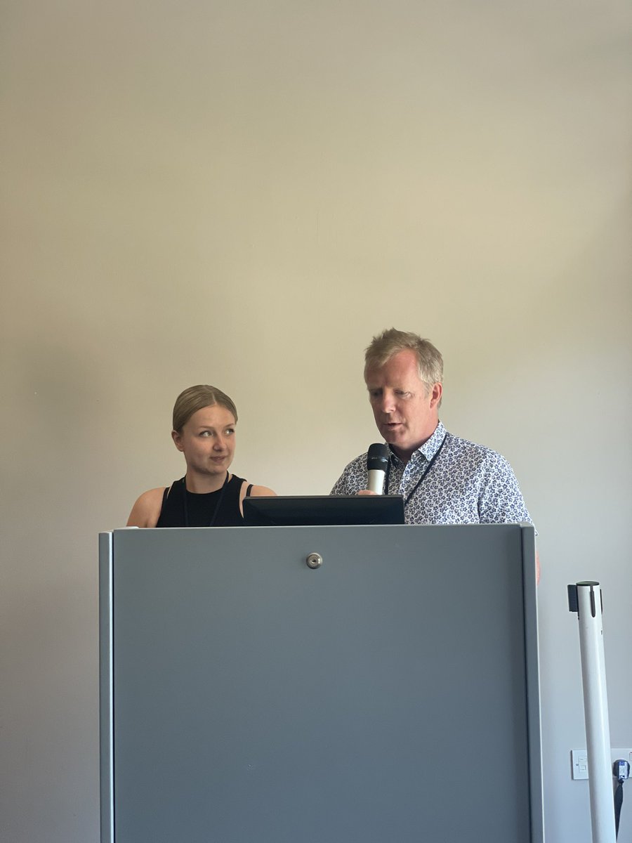 Our final input at the conference comes from Abbie Brough and @GordonAMain on the groundbreaking contributions of children and young people to the #HearingsforChildren Redesign Report.  @OHOV_Scotland 👏👏👏 #YJConf23