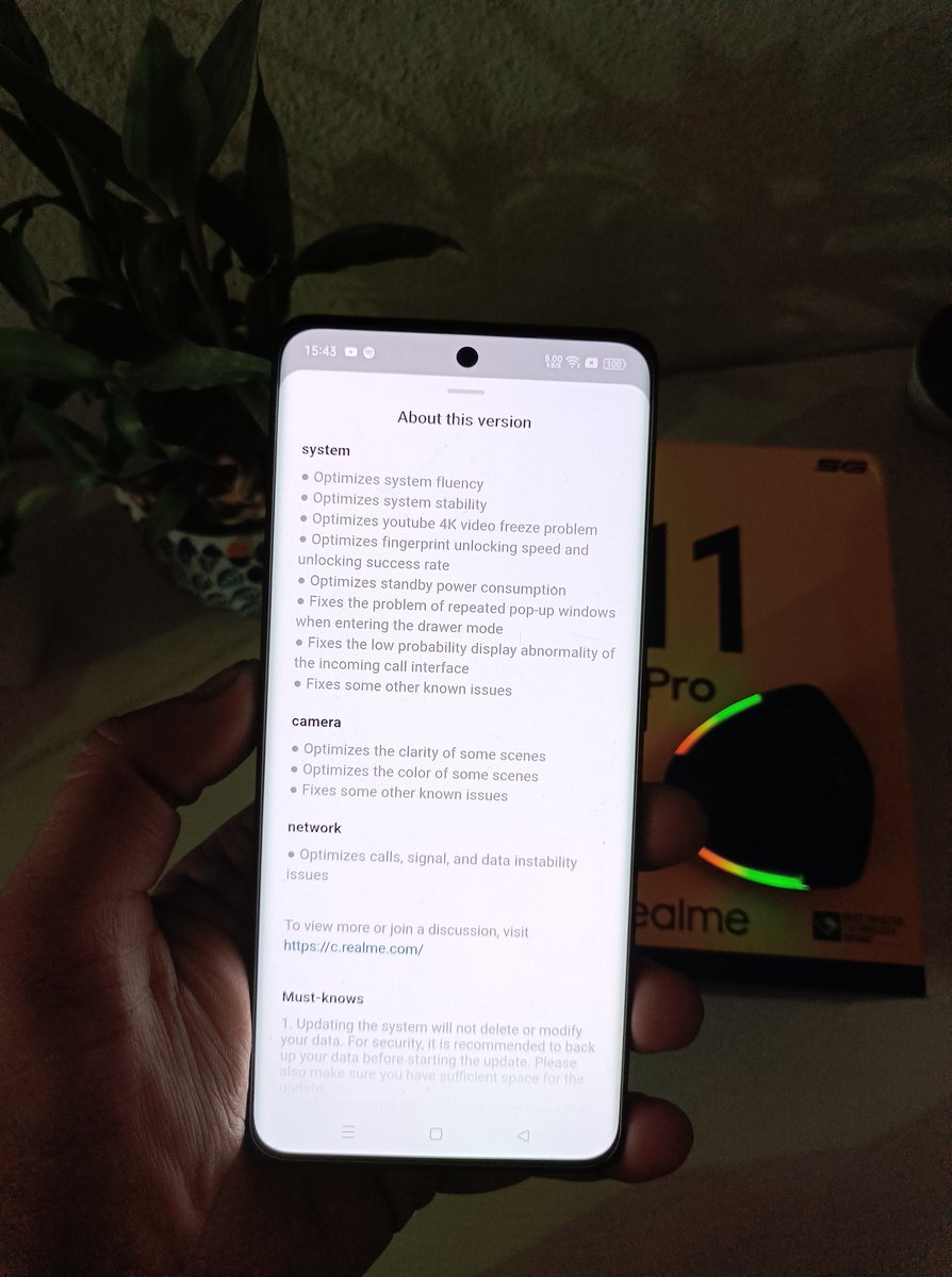 Realme 11 Pro Latest Update
#realme11Pro