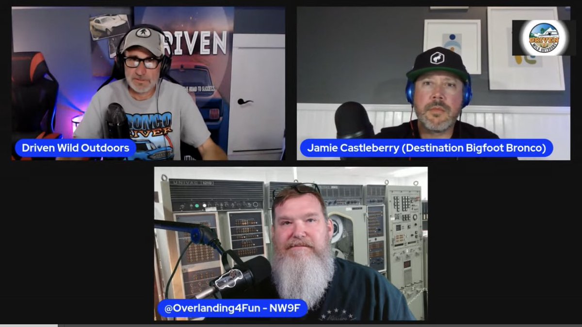 overlanding4fun's tweet photo. We had a great livestream last night with Jamie from Destination Bigfoot Bronco where we talk about #broncostuff. You can catch the replay of last nights @Broncowildoutd1 podcast at https://t.co/RRYRUu6njY https://t.co/MRtV9JMELK
