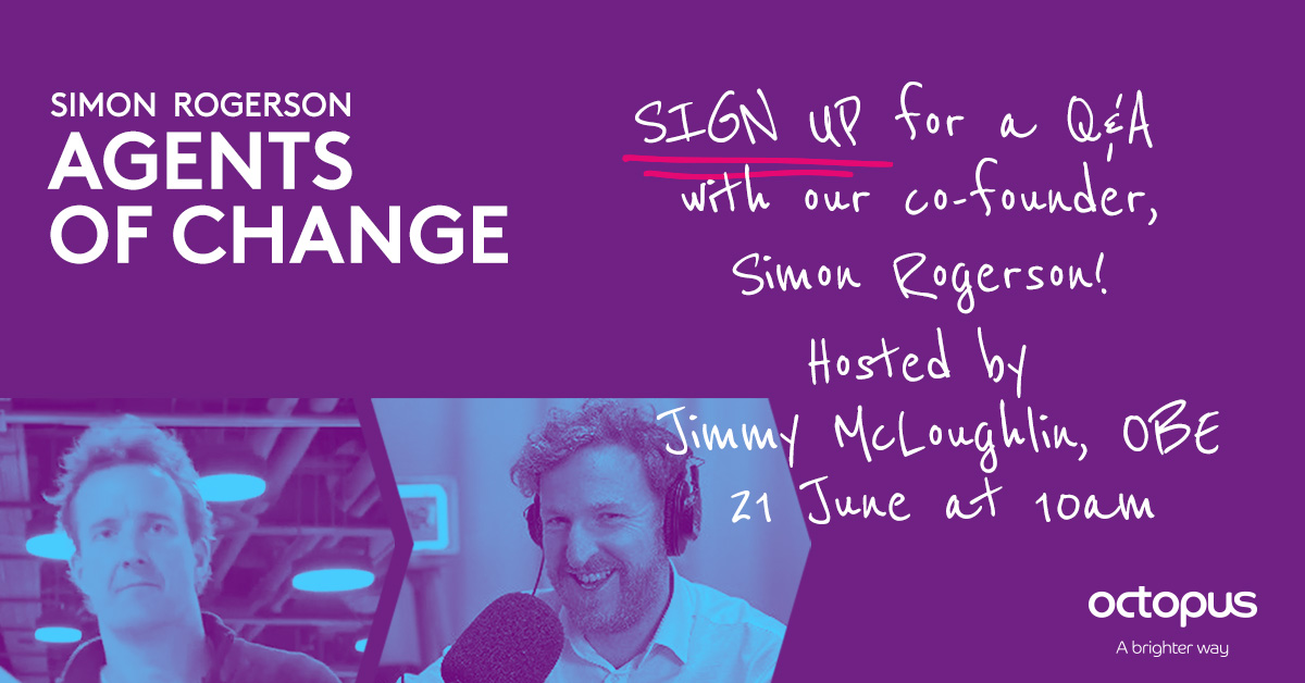 Octopus Group (@octopus_group_) on Twitter photo Join us for a Q&A with our co-founder, Simon, and <a href="/jimmym/">Jimmy McLoughlin 🐑</a> 🎤 They’ll discuss the inspiration behind our new documentary series, Agents of Change. SIGN UP to watch the livestream 👇
linkedin.com/video/event/ur… Join us for a Q&A with our co-founder, Simon, and <a href="/jimmym/">Jimmy McLoughlin 🐑</a> 🎤 They’ll discuss the inspiration behind our new documentary series, Agents of Change. SIGN UP to watch the livestream 👇
linkedin.com/video/event/ur…