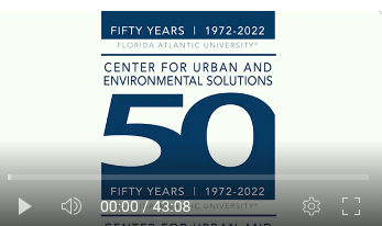 FAU Center for Urban and Environmental Solutions tweet media