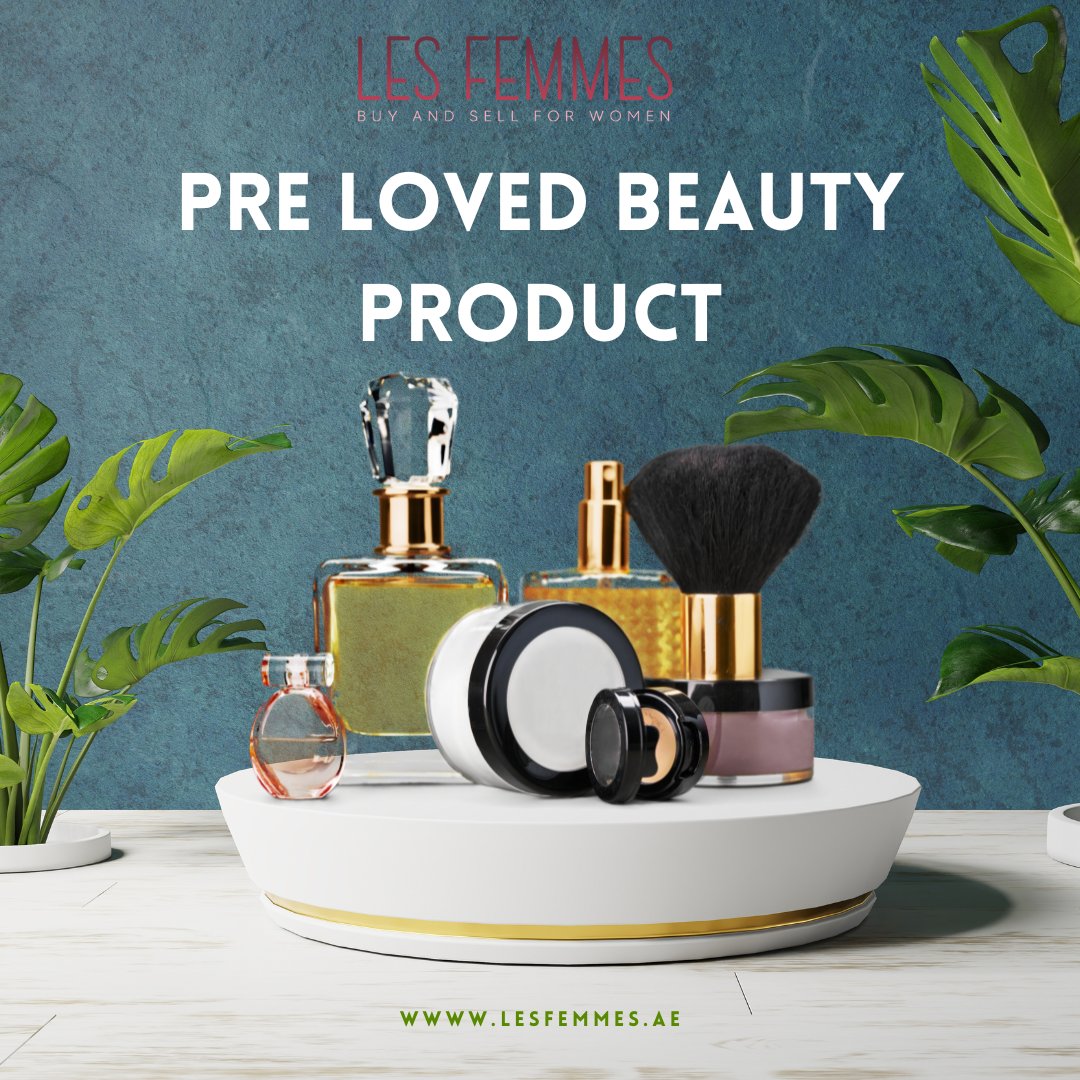 🌸 Introducing Pre-Loved Beauty Products! 🌸

💄 Discover the beauty in sustainability with our collection of pre-loved beauty products. ♻️

#PreLovedBeauty #SustainableBeauty #EcoFriendlyBeauty #BeautyTreasures #ShopConscious #SecondChanceBeauty #ReduceReuseRecycle #Dubai