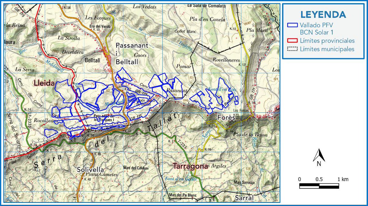 ‼️Aquest *dilluns 📆19 de Juny* és l'últim dia per a *presentar al.legacions per BCN SOLAR 2* (anem justissimes de temps)
La *Plataforma Territori Sostenible* Si vols presentar-les, escriu un correu a: territorisostenibledelcamp@gmail.com
VOLEM ARRIBAR A LES 1000!!!